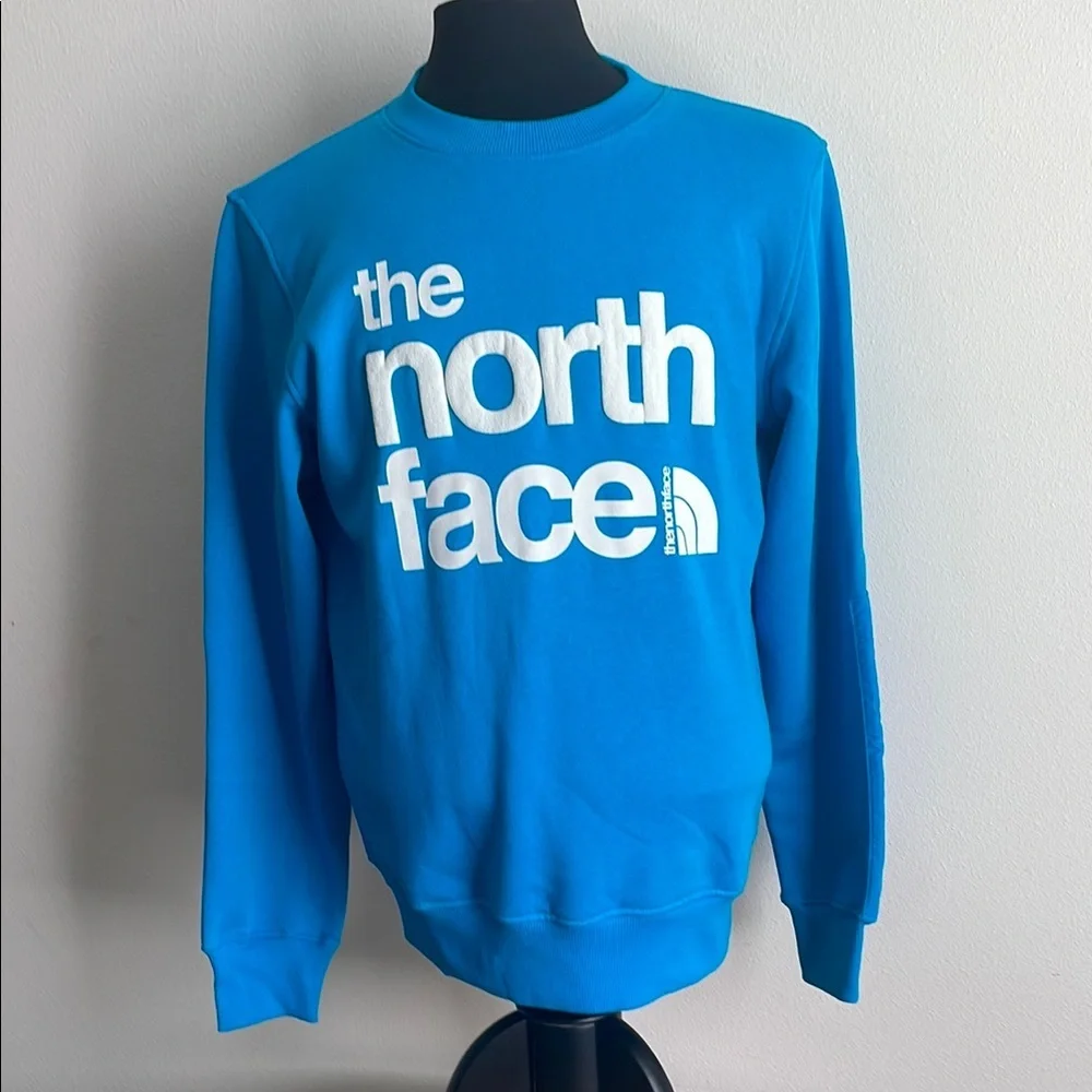 The North Face Blue Crewneck Vibrant Style Size Small